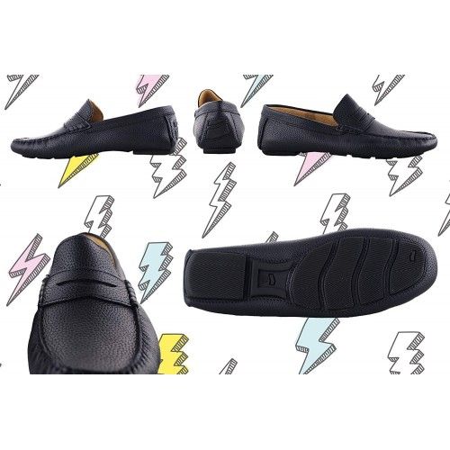 Mocasines de piel para hombre con antifaz Zerimar - 3