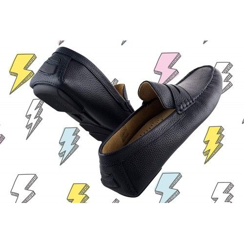Mocasines de piel para hombre con antifaz Zerimar - 3
