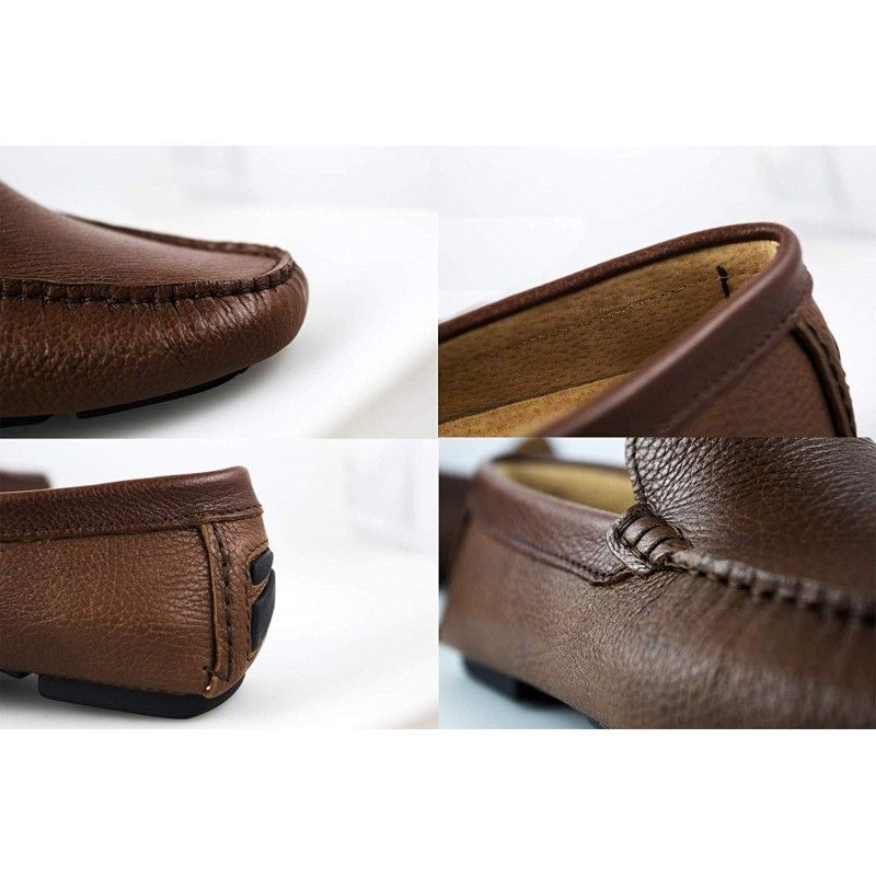 Mocasines de piel para hombre - Mocasines