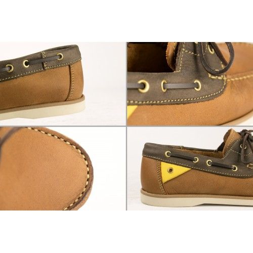 Nauticos de piel para hombre de verano Zerimar - 1