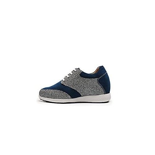 Zapatos deportivo bicolor de mujer con alzas de 7 cm Zerimar - 1