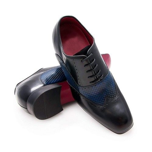 Zapatos de vestir con alzas de 7 cm para hombre Zerimar - 1