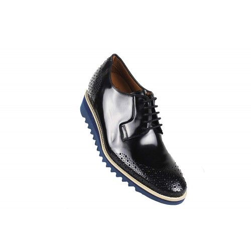Zapatos con alzas para hombre aumentan su Altura  8 cm Zerimar - 1