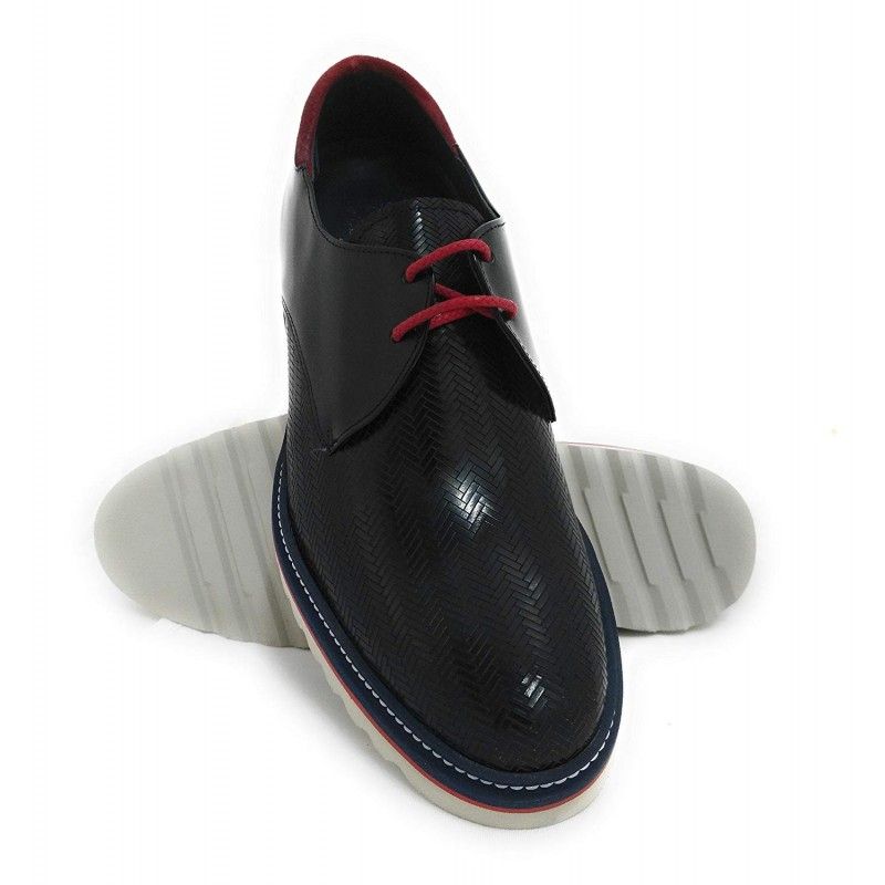 Zapatos de vestir para hombre con alzas de 7 cm fabricados en España Zerimar - 8