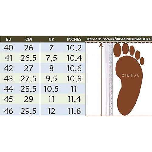 Sandalias de piel de trekking o senderismo Zerimar - 4