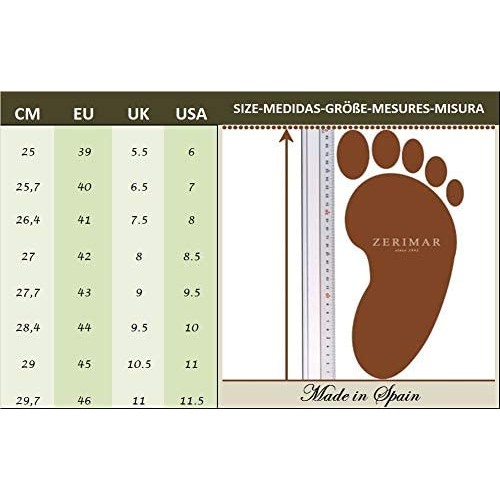 Zapatos con alzas para hombre aumentan la altura 8 cm Zerimar - 1