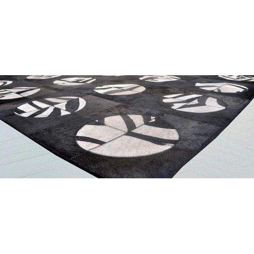 Alfombra Patchwork piel de vaca 243x300 cm Zerimar - 2