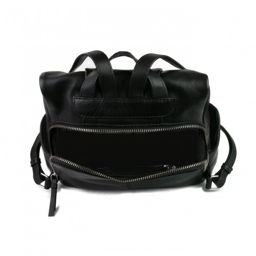 Mochila de piel natural con cierre trasero antirrobo Zerimar - 15