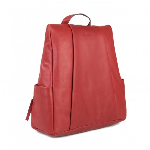 Mochila de piel natural con cierre trasero antirrobo Zerimar - 15