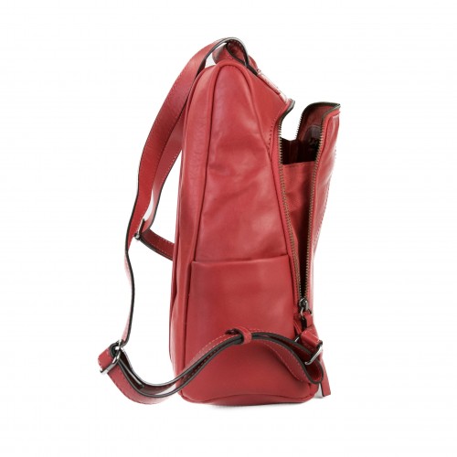 Mochila de piel natural con cierre trasero antirrobo Zerimar - 15