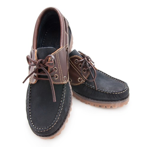 Zapatos náuticos de piel de invierno para hombre Zerimar - 3