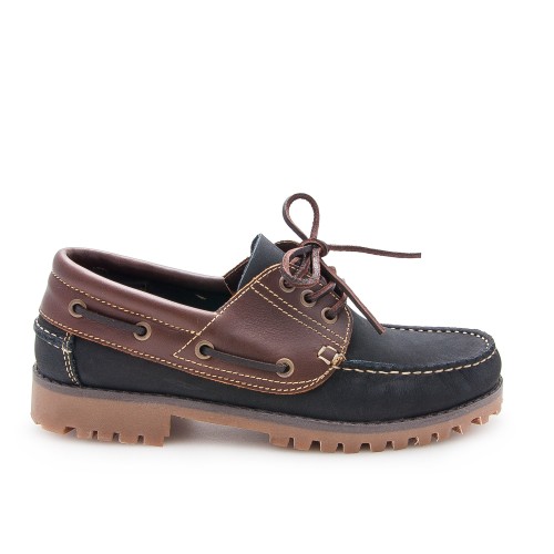 Zapatos náuticos de piel de invierno para hombre Zerimar - 3