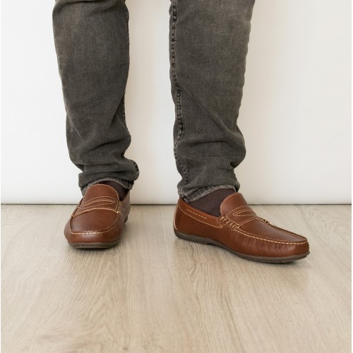 Zapatos náuticos de piel en varios colores Zerimar - 1