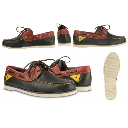 Nauticos de piel para hombre de verano Zerimar - 4