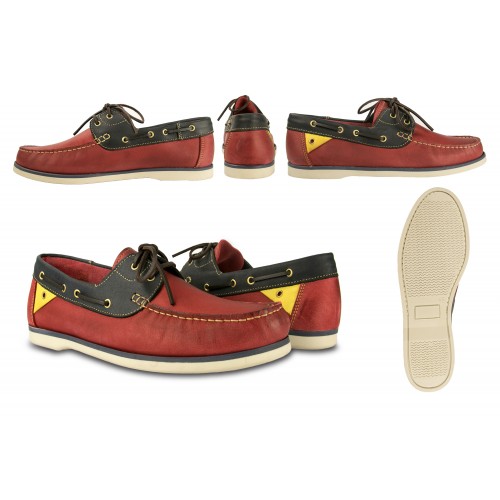 Nauticos de piel para hombre de verano Zerimar - 8