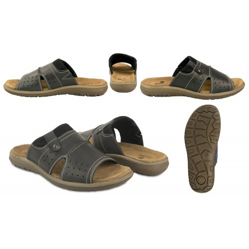 Sandalias BLEND de piel natural Zerimar - 1