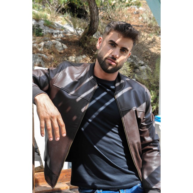 Cazadora bomber de De cuero para Hombre | FASHIOLA.es