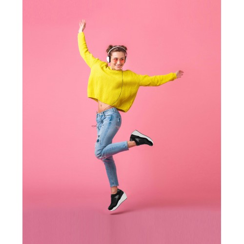 Zapatos deportivos de mujer con alzas que aumentan su altura 10 cm Zerimar - 1