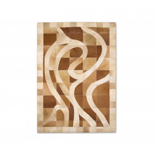 Alfombra Patchwork Piel de Vaca WILLEN- Varias medidas Zerimar - 1