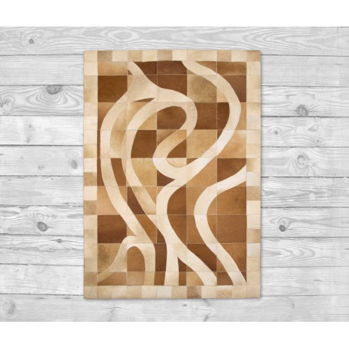 Alfombra Patchwork Piel de Vaca WILLEN- Varias medidas Zerimar - 1