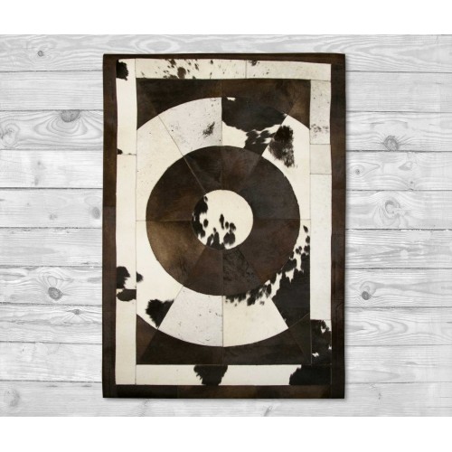 Alfombra Patchwork Piel de Vaca SKULL- Varias medidas Zerimar - 1