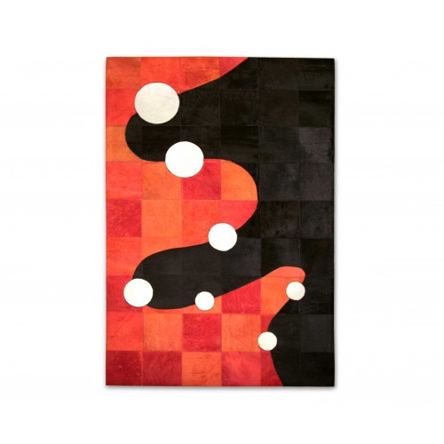 Alfombra Patchwork Piel de Vaca GAMBU- Varias medidas Zerimar - 1