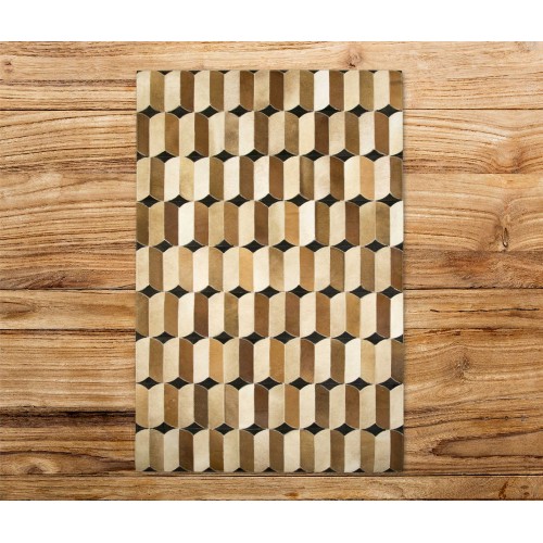 Alfombra Patchwork Piel de Vaca PLAST - Varias medidas Zerimar - 1