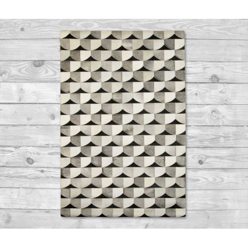 Alfombra Patchwork Piel de Vaca THORN - Varias medidas Zerimar - 1