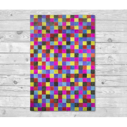 Alfombra Patchwork Piel de Vaca COLD - Varias medidas Zerimar - 1