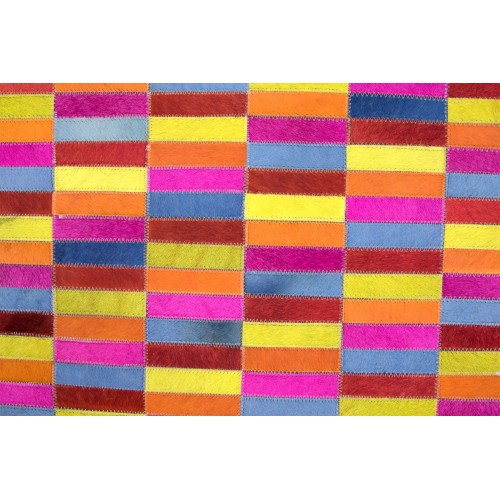 Alfombra Patchwork Piel de Vaca WARM - Varias medidas Zerimar - 1