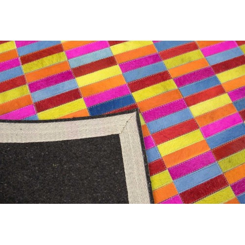 Alfombra Patchwork Piel de Vaca WARM - Varias medidas Zerimar - 1