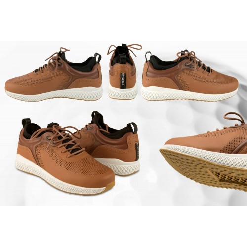 Zapatos Golf de piel para hombre modelo POINT